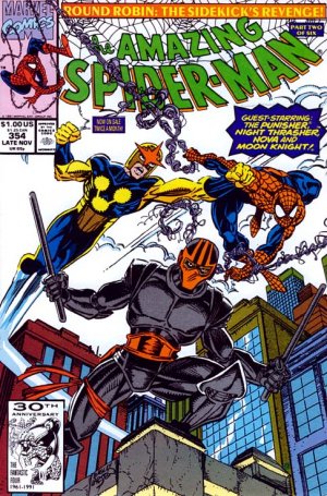 couverture, jaquette The Amazing Spider-Man 354  - Wilde at Heart!Issues V1 (1963 - 1998) (Marvel) Comics
