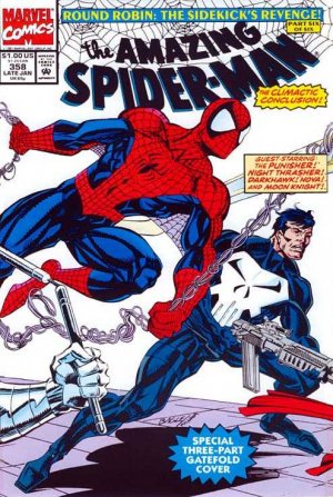 couverture, jaquette The Amazing Spider-Man 358  - Out on a LimbIssues V1 (1963 - 1998) (Marvel) Comics