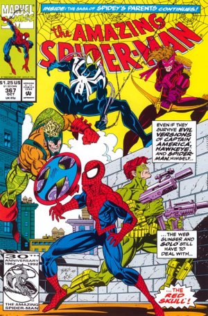 couverture, jaquette The Amazing Spider-Man 367  - SkullduggeryIssues V1 (1963 - 1998) (Marvel) Comics