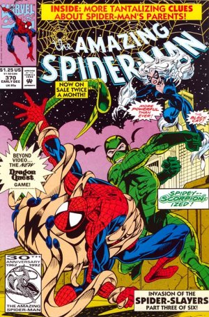 The Amazing Spider-Man 370 - Invasion of the Spider-Slayers, Part 3: Life Stings!