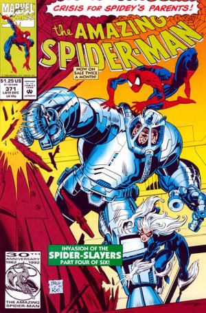 The Amazing Spider-Man 371 - Invasion of the Spider-Slayers, Part 4: One Clue Over the Cu...