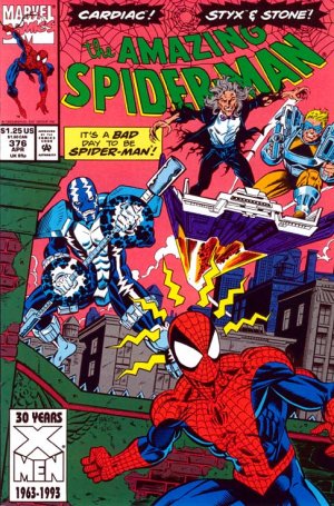 couverture, jaquette The Amazing Spider-Man 376  - Guilt By AssociationIssues V1 (1963 - 1998) (Marvel) Comics