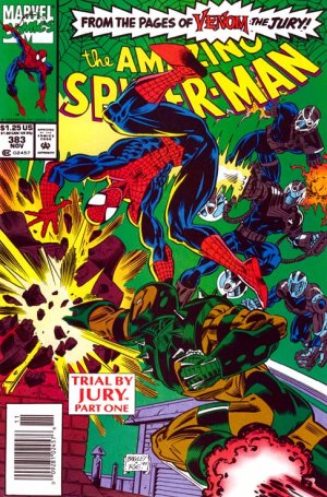 couverture, jaquette The Amazing Spider-Man 383  - Judgment NightIssues V1 (1963 - 1998) (Marvel) Comics