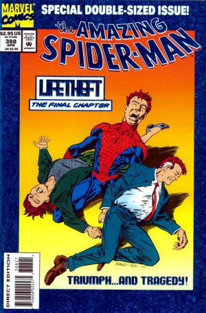couverture, jaquette The Amazing Spider-Man 388  - The Sadness of TruthIssues V1 (1963 - 1998) (Marvel) Comics