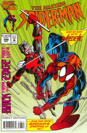 couverture, jaquette The Amazing Spider-Man 396  - Back From The Edge, Part 3: DeadmenIssues V1 (1963 - 1998) (Marvel) Comics
