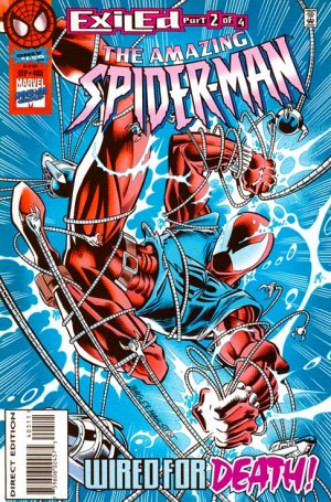 couverture, jaquette The Amazing Spider-Man 405  - Exiled, Part 2 of 4: The Worth of a ManIssues V1 (1963 - 1998) (Marvel) Comics