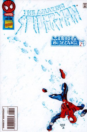 couverture, jaquette The Amazing Spider-Man 408  - Media Blizzard, Part 2 of 3: Impossible, Be My Dream!Issues V1 (1963 - 1998) (Marvel) Comics