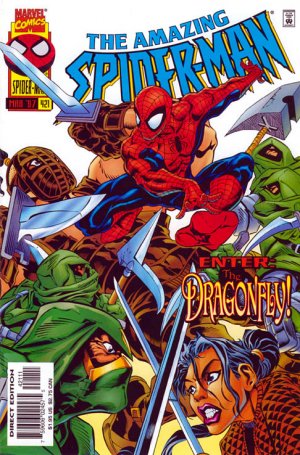 couverture, jaquette The Amazing Spider-Man 421  - And Death Shall Fly Like A Dragon!Issues V1 (1963 - 1998) (Marvel) Comics