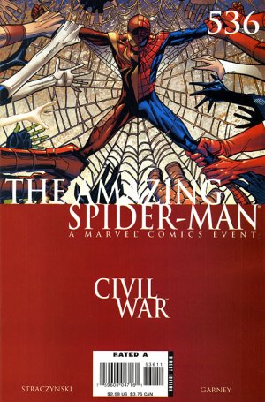 couverture, jaquette The Amazing Spider-Man 536  - The War at Home, Part 5 of 6Issues V1 Suite (2003 - 2013) (Marvel) Comics