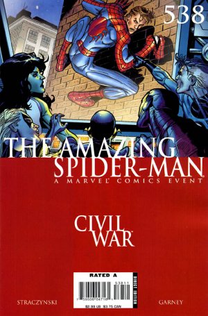 couverture, jaquette The Amazing Spider-Man 538  - The War at Home, Part 7 of 7Issues V1 Suite (2003 - 2013) (Marvel) Comics