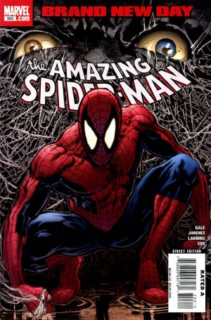 couverture, jaquette The Amazing Spider-Man 553  - Freak-Out!Issues V1 Suite (2003 - 2013) (Marvel) Comics