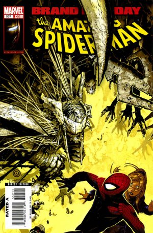 couverture, jaquette The Amazing Spider-Man 557  - Dead of WinterIssues V1 Suite (2003 - 2013) (Marvel) Comics
