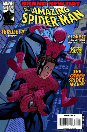 couverture, jaquette The Amazing Spider-Man 562  - The Other Spider-ManIssues V1 Suite (2003 - 2013) (Marvel) Comics