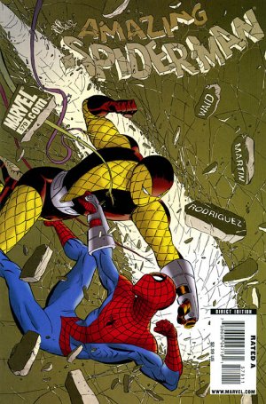 couverture, jaquette The Amazing Spider-Man 579  - unscheduled stop, part 2Issues V1 Suite (2003 - 2013) (Marvel) Comics