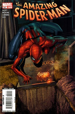couverture, jaquette The Amazing Spider-Man 581  - The Trouble With HarryIssues V1 Suite (2003 - 2013) (Marvel) Comics