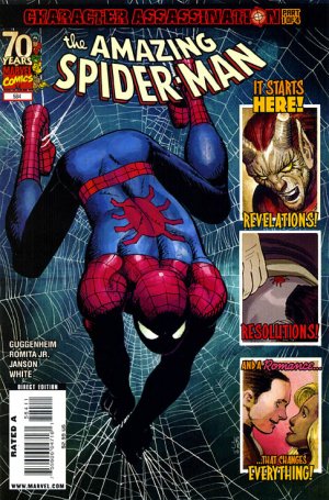 couverture, jaquette The Amazing Spider-Man 584  - Character Assassination, Part 1Issues V1 Suite (2003 - 2013) (Marvel) Comics