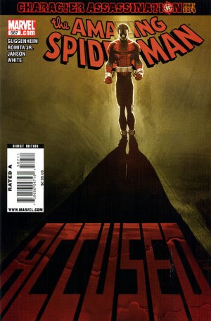 couverture, jaquette The Amazing Spider-Man 587  - Character Assassination, Part 3Issues V1 Suite (2003 - 2013) (Marvel) Comics