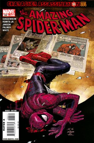 couverture, jaquette The Amazing Spider-Man 588  - Character Assassination, ConclusionIssues V1 Suite (2003 - 2013) (Marvel) Comics