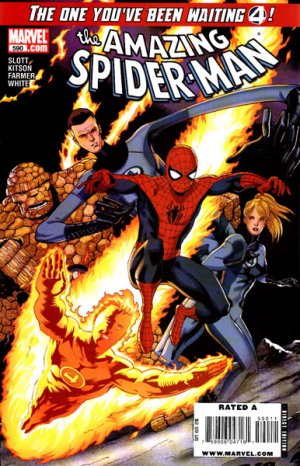couverture, jaquette The Amazing Spider-Man 590  - Together Again... For The First TimeIssues V1 Suite (2003 - 2013) (Marvel) Comics