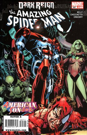 couverture, jaquette The Amazing Spider-Man 597  - American Son, Part 3Issues V1 Suite (2003 - 2013) (Marvel) Comics