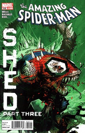 couverture, jaquette The Amazing Spider-Man 632  - Shed, Part ThreeIssues V1 Suite (2003 - 2013) (Marvel) Comics