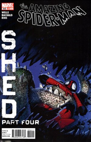 couverture, jaquette The Amazing Spider-Man 633  - Shed, Part FourIssues V1 Suite (2003 - 2013) (Marvel) Comics