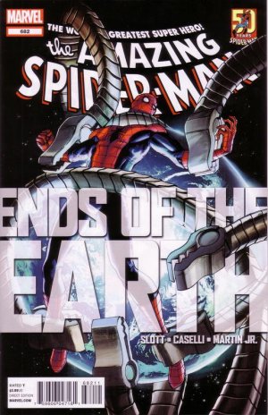 couverture, jaquette The Amazing Spider-Man 682  - Ends of the Earth Part One: My World on FireIssues V1 Suite (2003 - 2013) (Marvel) Comics