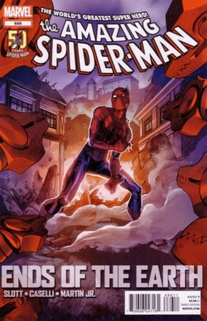 couverture, jaquette The Amazing Spider-Man 686  - Ends of the Earth Part Five: From the Ashes of DefeatIssues V1 Suite (2003 - 2013) (Marvel) Comics