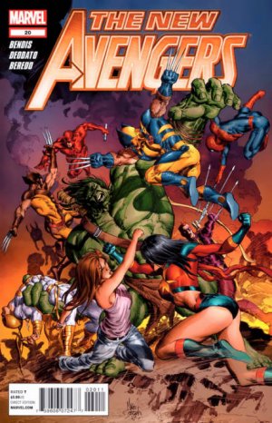 New Avengers 20 - The New Avengers Versus The New Dark Avengers