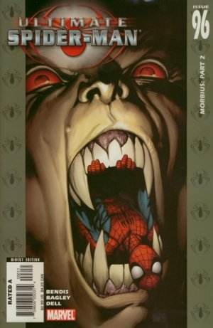 couverture, jaquette Ultimate Spider-Man 96  - Morbius, Part 2Issues V1 (2000 - 2011) (Marvel) Comics