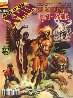 couverture, jaquette Les Etranges X-Men 4  - Au royaume de Ka-ZarKiosque (1989 - 1990) (SEMIC BD) Comics