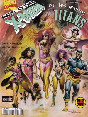 couverture, jaquette Les Etranges X-Men 5  - Les étranges X-Men et les Jeunes TitansKiosque (1989 - 1990) (SEMIC BD) Comics