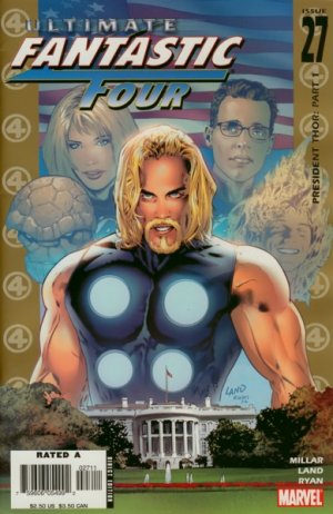 Ultimate Fantastic Four 27 - President Thor, Part 1