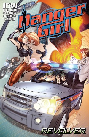 Danger girl - Revolver 4 - 4 - Variant cover