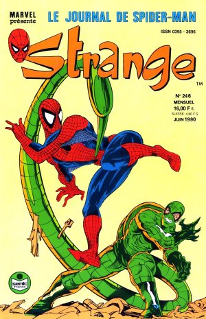 couverture, jaquette Strange 246 Kiosque Suite (1989 - 1998) (SEMIC BD) Comics