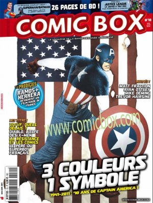 Comic Box 70 - 3 couleurs 1 symbole 1941-2011 : 70 ans de Captain America !