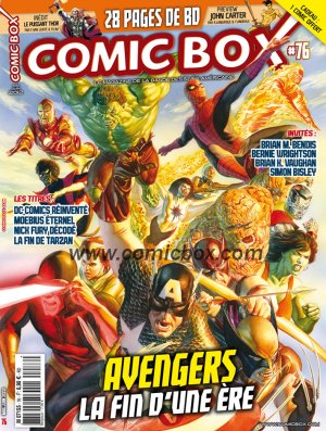 Comic Box 76 - Avengers : la fin d' une ère