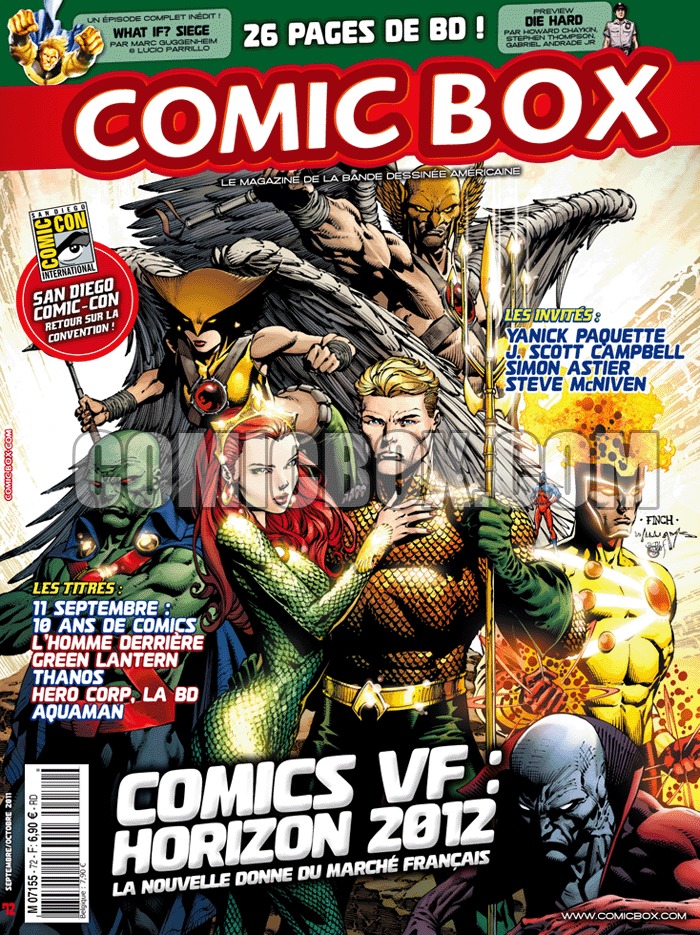 Comic Box 72 - Comics VF : Horizon 2012 - la nouvelle donne du marché français