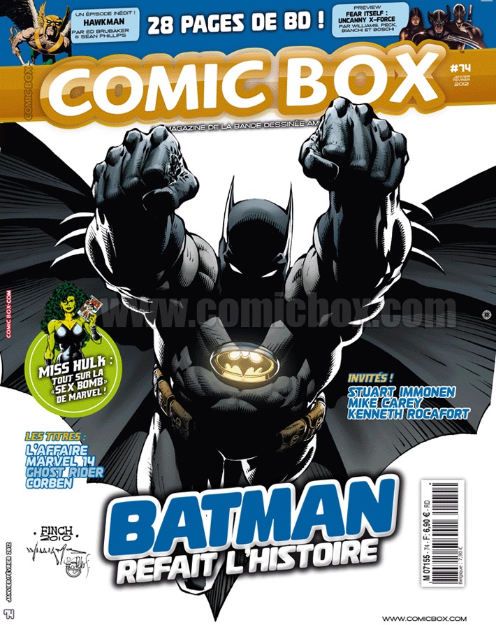 Comic Box 74 - Batman refait l' histoire
