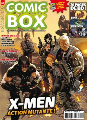 Comic Box 66 - X-MEN : ACTION MUTANTE !