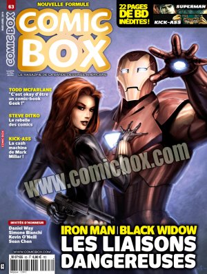 Comic Box 63 - IRON MAN/BLACK WIDOW : LES LIAISONS DANGEREUSES