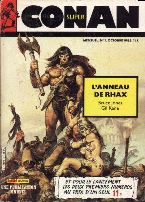 couverture, jaquette Super Conan 1  - Tome 1 et 2Kiosque (1985 - 1990) (Aventures et voyages) Comics