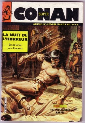couverture, jaquette Super Conan 6 Kiosque (1985 - 1990) (Aventures et voyages) Comics