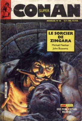 couverture, jaquette Super Conan 14 Kiosque (1985 - 1990) (Aventures et voyages) Comics