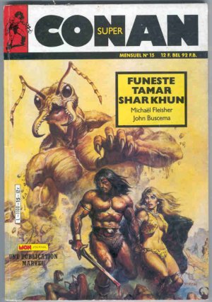 couverture, jaquette Super Conan 15 Kiosque (1985 - 1990) (Aventures et voyages) Comics