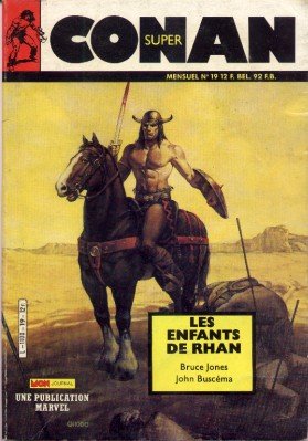 couverture, jaquette Super Conan 19 Kiosque (1985 - 1990) (Aventures et voyages) Comics