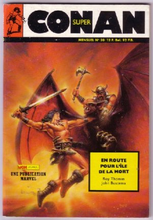 couverture, jaquette Super Conan 20 Kiosque (1985 - 1990) (Aventures et voyages) Comics