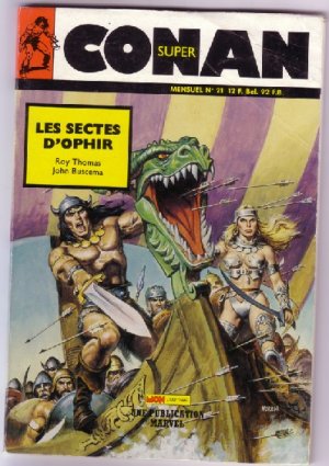 couverture, jaquette Super Conan 21 Kiosque (1985 - 1990) (Aventures et voyages) Comics