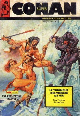 couverture, jaquette Super Conan 22 Kiosque (1985 - 1990) (Aventures et voyages) Comics