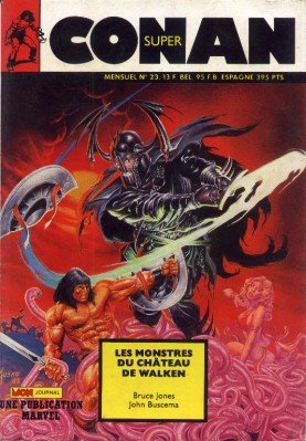 couverture, jaquette Super Conan 23 Kiosque (1985 - 1990) (Aventures et voyages) Comics